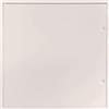 Upmann Porta di ispezione Primus, bianco, 700 x 700 mm, con chiusura quadrata