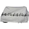 System-S Telo protettivo per bicicletta, impermeabile, grigio