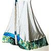 Magic Incredibile-art Vintage Silk Sari Magic Wrap Gonna Reversibile Hippie Sarong