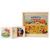Dida - Memory Concerto nel Bosco: Gioco di Memoria e Associazione Montessori, Memo Animali, 24 Carte in Legno da Accoppiare, per Bambini 2-4 Anni, Giochi Educativi da Tavolo