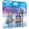 PLAYMOBIL Duo Pack 71208 Principessa e Principe di Ghiaccio per Bambini dai 4 Anni