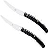 COLTELLERIE BERTI CONVIVIO NUOVO COLTELLO DA TAVOLA MANICO IN METACRILATO NERO CONFEZIONE 2 PZ 20/629