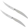 COLTELLERIE BERTI POLICROMIA COLTELLO DA TAVOLA MANICO IN METACRILATO GRIGIO CHIARO CONFEZIONE 2 P 20/8063