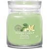 YANKEE CANDLE Candela Giara Media Signature Vanilla Lime