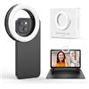 Nalezuns Luce Per Selfie a 40 Led, Luce Fotografica 3 Modalità Di illuminazione E 10 Livelli Di Luminosità, Ring Light Portable Pour TéLéPhone Per TéLéPhone Portable/Ordinateur Portable/Appareil Photo