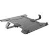 PerfectHD supporto per notebook per supporti da tavolo VESA, superficie di contatto 30x22,5 cm, carico massimo 9 kg, nero