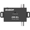 Edision Sistema di controllo IR EDI-Rx a tensione di segnale a infrarossi tramite cavo coassiale Plug & Play (ingresso RF, uscita RF, uscita IR, DC 5 V) installazione rapida