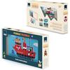 Vilac Trubble Les Transport-Ingela P.Arrhenius-Puzzle-1 supporto 20 bastoncini raffigurati sui 4 lati. -Giochi di risveglio legno-Giocattolo per bambini dai 5 anni-7639, 7639