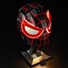 GEAMENT Set di Luci LED Compatibile Con LEGO Maschera di Miles Morales (Miles Morales' Mask) 76329 (Modello di mattoncini non incluso)