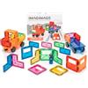 IMAGIMAGS Piastrelle Magnetiche da Costruzione, Set Veicoli da 28 Pezzi per Bambini e Bambine, Gioco Educativo di Apprendimento con Auto, Blocchi da Costruzione per Bambini Piccoli, STEM, Età 3+