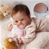 kgniess me Bambole Reborn Femmina 19 pollici Lavabili a Mano Reborn Femmina corpo in Vinile Morbido, Bambola Originali Reborn Sembra un vero Bambino (Ragazza con gli occhi aperti)