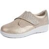 Jürgen Hirsch Scarpe basse da donna in pelle Comfort 05, chiusura in , suola interna DryGo rimovibile, Blu, 38 EU