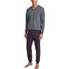 CALIDA Relax Streamline Set di Pigiama, Prugna, 46-48 Uomo