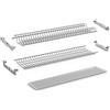 COMPAGNUCCI STORE Scolapiatti in kit plastificato grigio. grigio