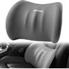 AIXIMA Cuscino Lombare Auto,Cuscino Lombare Sedia Ufficio,Schienale Auto,Schienale Sedia Ufficio,Supporto Lombare per Auto in Memory Foam Sostegno (Grigio)