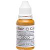 Sugarflair Colours Sugarflair Edible Droplet Paint Gold, Oro - Colorante Alimentare Liquido, Colorante per Pasta di Zucchero, Gum Paste, Glassa - Utilizzabile con Aerografo - 14ml