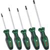 Bosch Home and Garden Set di Cacciaviti da 5 Pezzi, Cacciaviti, Acciaio S2, Rivestimento Softgrip, Punta Magnetica, Set Torx da 5 pezzi