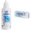 Contacta Daily Lens Lenti a Contatto Monouso Giornaliere 15 Diottrie -3,50 + Contacta® Soluzione Unica per Morbide 1 pz Set