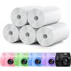 Gofunly 5 Rotoli di Carta da Stampa per Fotocamera Bambini (Modello H6) | Stampa Istantanea, Carta Termica per Macchina Fotografica Bambini Istantanea (Lunghezza: 2.24inch & Larghezza: 0.984inch)