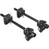 SIXTOL Mechanic Spring Set 4 | Set Heavy-Duty di 2 Compressori Molle con Perni di Sicurezza 380 mm | con Valigetta