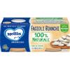 Mellin Omogeneizzato Fagioli Bianchi 2 X 80 G