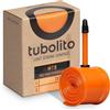 Tubolito Tubo-MTB - Camera d'aria in TPU da 27,5 e 27,5/29 x 1,8-2,5, valvola Presta da 42 mm, leggera, resistente e compatta, 2 protezioni antiforatura, pneumatici standard e taglie forti
