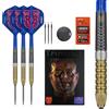 Target Darts Raymond Van Barneveld Punta in Acciaio Set di Freccette Generazione 6, 25G | Freccette al 95% in Tungsteno, Alette Aste K-Flex N. 2, Punti Swiss Chrono Nere e Strumento SP Incluso