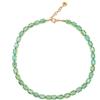 MARARDI Collane Donna [Bali Verde] Italiano Collana Corta con Perline di Vetro e Chiusura Dorata - Handmade Gioielli Italiani Originali Eleganti per Tutti i Giorni Eventi Matrimoni Occasioni Speciali
