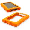 Smast® Custodia Hard Disk Esterno 2.5''Cover Silicone Antiurto Anticaduta Antiscivolo, Compatibile con: Seagate 1TB/2TB Basic, One Touch, Expansion, Samsung e Maxtor M3, WD Elements 1TB/2TB (Orange)