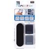 MOMO STICK Momostick + Momoclip, Supporto per dita per cellulare, Supporto e Impugnatura per Telefoni, anello per cellulare, Impugnature per cellulari (Opaca, Nero)