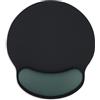 AOKSUNOVA Tappetino Mouse Ergonomico con Poggiapolsi Mouse Pad | Mouse pad ergonomico con poggiapolsi in gel, superficie Lycra liscia e base antiscivolo per lavoro, studio e gaming