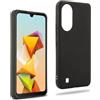REY Cover in Gel TPU Nera per ZTE Blade A33s, Ultra Sottile 0,33 mm, Morbido Flessibile, Custodia Silicone