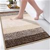 Enyhom Tappeti Bagno Antiscivolo 50 x 80 cm, Extra Morbido Tappeto da Bagno Lungo in Microfibra Assorbente Lavabile in Lavatrice, Moderni Tappetino Bagno di Lusso Tappeto per Bagno, Ingresso Doccia