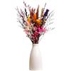 GmwyCzV 35 Pezzi Fiori Secchi Decorativi, 45cm Fiori Secchi Naturali, Fioris Essiccati Piante Naturali, Fioris Secch Decorativi per Vaso, per Matrimoni Casa Giardino Feste Ufficio per Fai Da Te