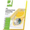 Q-Connect Pouches per plastificatrici Q-Connect 2x80 µm finitura lucida A5 Conf. 100 pezzi - KF04106