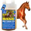 EMMA MSM per cavalli 1L Liquido per le articolazioni invece di MSM in polvere I Articolazioni Tendini Legamenti, Cavallo MSM allo zolfo organico + Glucosamina Condroitina Collagene Complesso Cavallo senior
