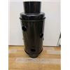Structio International Scambiatore fumi Scambiatore di aria calda Rauchgaskühler 13 cm nero Tubo per canna fumaria Tubo della stufa Tubo del camino Energia risparmio Facile pulizia Facile da montare Tubo di scarico Dämpfer