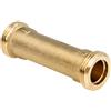 tecuro Raccordo 3/4 pollici (DN20) x 80 mm per contatore acqua, contatore della quantità di calore - ottone bianco