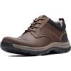 Clarks Walpath Oxford Scarpe Basse da Uomo, Pelle Marrone, 42.5 EU Large