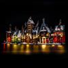 BrickBling Set di luci a LED compatibile con Lego 76457 Hogsmeade Village - Collectors' Edition (non modello), set di illuminazione decorativa compatibile con Lego Hogsmeade Village Collectors' Edition