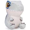 Posh Paws 59001ENV2 Jurassic World, peluche Rex che si illumina al buio, 13 cm, colore: blu
