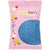 Honeyberry Zuccherini Decorativi per Dolci Naturali e Commestibili 55g - Codette di Zucchero Colorate per Decorare Torte, Cupcakes, Biscotti, Gelati, Dessert e Come Toppers per Glasse (Vermicelli Blu)