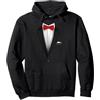 Tuxedo Bowtie Party Shop Papillon da smoking per occasioni speciali Felpa con Cappuccio