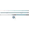 Mitchell Neuron SW II Surf Rod & Reel Combo | Set da pesca surf in acqua salata | Mulinello con 1+1 cuscinetti | Corpo in grafite | Pre-avvolto e pronto all'uso | 8000 | 4,20 m | 100-200 g