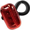 On Bike Fanale Posteriore Bici Tre LED Rossi Aggancio Al Telaio