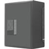 Nuwo Opal ZK550 | Case PC Compatto MicroATX | Alimentatore 500W | Case PC Desktop Office Mini Tower mATX | USB 3.0 | Nero