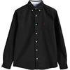 NEXT Uomini Camicia Oxford a Maniche Lunghe Nero M