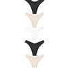 NEXT Donne Confezione da 5 Slip sgambati in Microfibra Pralina Nuda 44