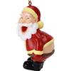 Tree Buddees Divertente ornamento per albero di Natale a forma di Babbo Natale