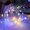 myCozyLite Catena di Luci Colorate, Funzionamento a Batteria, micro LED con Rame, 50 micro LED Colorati, 5 m, per Interni ed Esterni